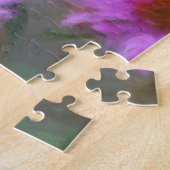 Wild Pink Asters Flower Art Legpuzzel (Zijkant)