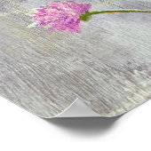 Wild Pink Flowers Poster (Hoek)