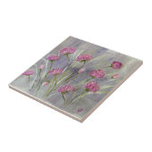 Wild Pink Flowers   Tegeltje (Zijkant)