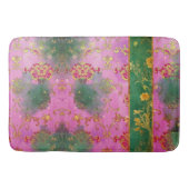 Wild Pink Grunge Damask - Badmat (Voorkant)