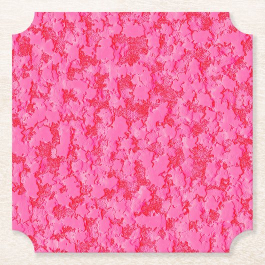 Wild Pink Kartonnen Onderzetters (Voorkant)