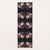 Wild Pink Lady Slipper Orchid Pair Abstract Yogamat (Voorkant)