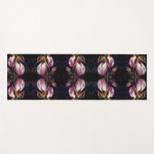 Wild Pink Lady Slipper Orchid Pair Abstract Yogamat (Voorkant (horizontaal))