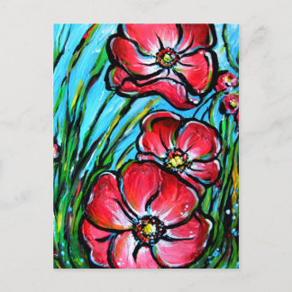 Wild Pinks Briefkaart
