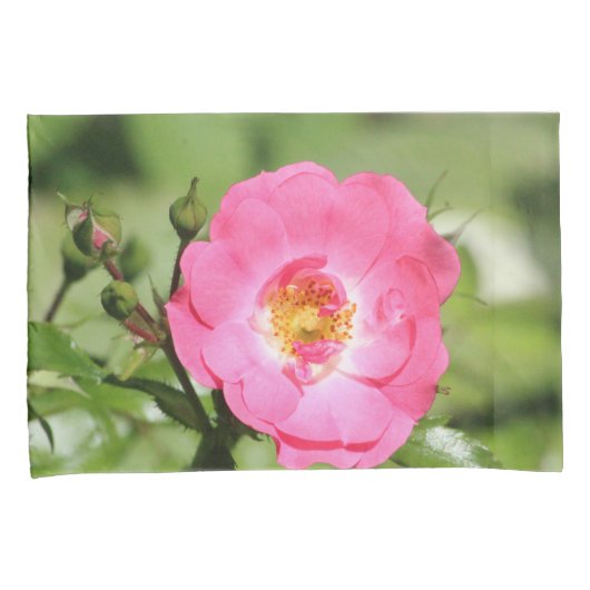 Wild Pinks Kussensloop (Voorkant-Rechts)