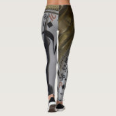 Wild Pocket Watch Face Mode Leggings (Achterkant)