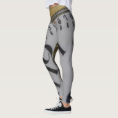 Wild Pocket Watch Face Mode Leggings (Links)