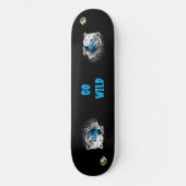 Wild Polar Beer Skateboard | Arctic Animal Board (Voorkant)