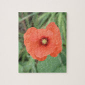 Wild Poppy Flower Puzzle Legpuzzel (Verticaal)