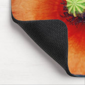 Wild Poppy Macro Photography Mousepad Muismat (Hoek)