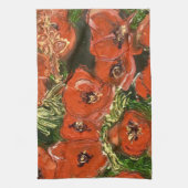 Wild Poppy-theekdoek Theedoek (Verticaal)