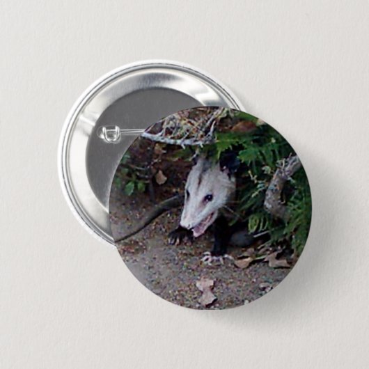 Wild Possum Ronde Button 5,7 Cm (Voorkant /achterkant)
