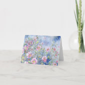 Wild Prairies Rozen Blank Notecard Bedankkaart (Voorkant)