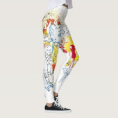Wild Print-Patterned Women's Leggings (Rechts)