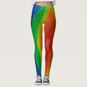 Wild Prism Art Leggings (Voorkant)