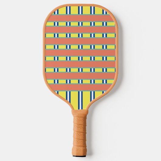 Wild Pset Pattern Pickleball Paddle (Achterkant)