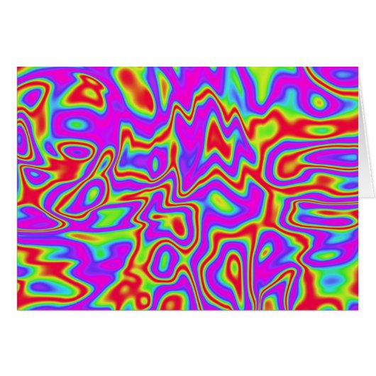 Wild Psychedelic Liquid Colors (Voorkant Horizontaal)