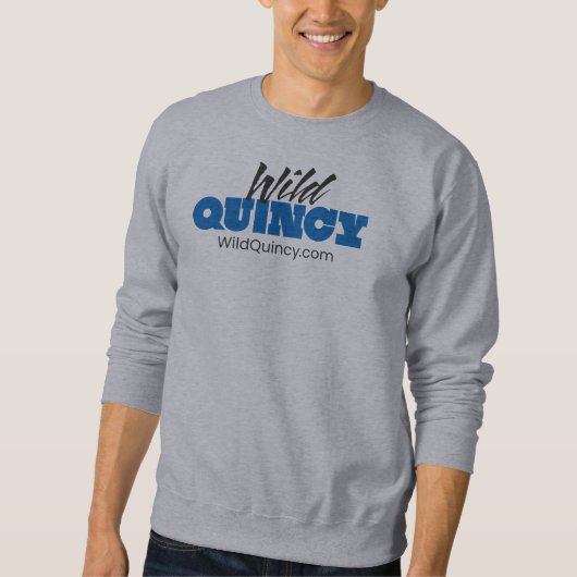 Wild Quincy Mannen Sweatshirt (Voorkant)