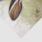 Wild Rabbit in het veld Decoupage Tissuepapier (Detail)