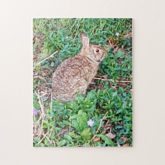 Wild Rabbit Puzzle  Legpuzzel (Verticaal)