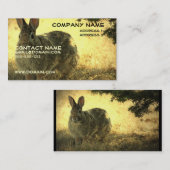 Wild Rabbit Visitekaartje (Voorkant / Achterkant)