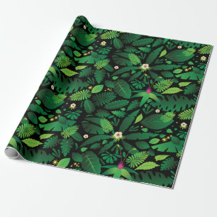 Wild Rainforest Pattern Cadeaupapier