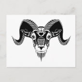 wild ram briefkaart (Voorkant)