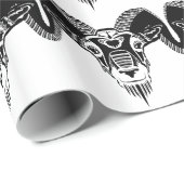 wild ram cadeaupapier (Rol Hoek)