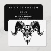 wild ram kaart (Voorkant / Achterkant)