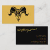 wild ram visitekaartje (Voorkant / Achterkant)