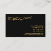 wild ram visitekaartje (Achterkant)