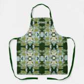 Wild Rambling Rozen Bloemenpatroon Gepersonaliseer Schort (Voorkant)