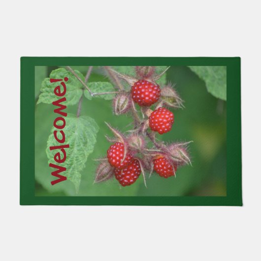 Wild Raspberry Deurmat (Voorkant)