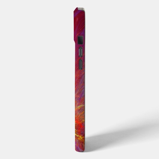 Wild Red - Abstracte kunst Case-Mate iPhone Case (Achterkant / Links)
