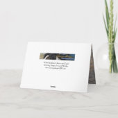 Wild Red Desert Mares en Veulens - Wenskaart Kaart (Achterkant)