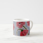 Wild Red Poppies Espresso Kop (Voorkant rechts)
