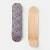 Wild Red Poppies Skateboard (Voorkant)
