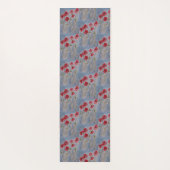 Wild Red Poppies Yogamat (Achterkant)