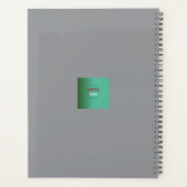 Wild Red Rose - Planner (Achterkant)