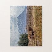 Wild Red stag in Glencoe Scotland Legpuzzel (Verticaal)