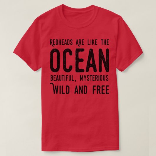 WILD REDHEADS T-SHIRT (Design voorkant)