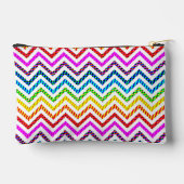 Wild Regenboog Chevron Patroon Etui (Achterkant)