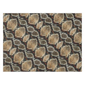 wild reptielpatroon kleurige pythonslang tafelkleed (Voorkant (Horizontaal))