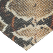 wild reptielpatroon kleurige pythonslang tafelkleed (Gekanteld)