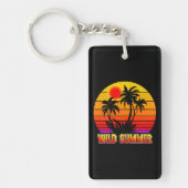 Wild Retro Summer Vibes-62827 Sleutelhanger (Voorkant)