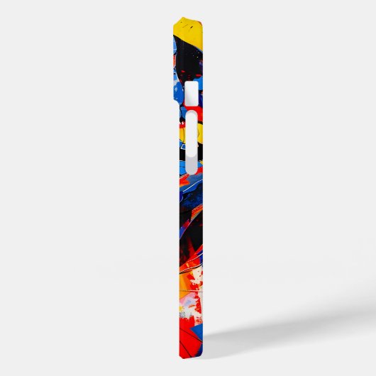 Wild Retro T-rex Dinosaurus Fusion Case-Mate iPhone Case (Achterkant / Links)