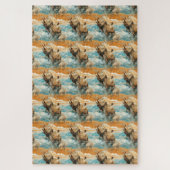 Wild Rhino Odyssey onmogelijk pijnlijk Legpuzzel (Verticaal)