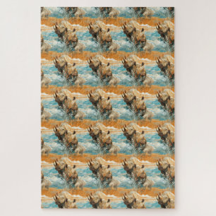 Wild Rhino Odyssey onmogelijk pijnlijk Legpuzzel