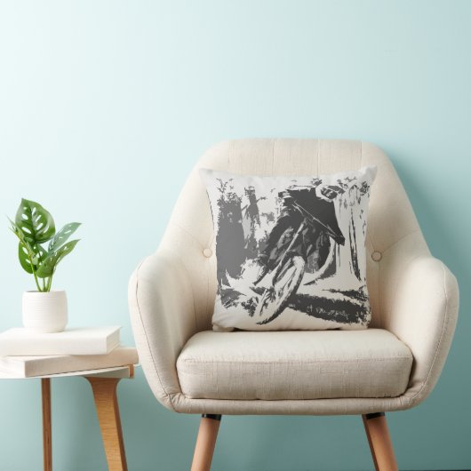 Wild Ride. - BMX Racer Kussen (Stoel)