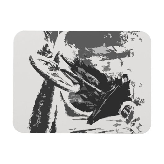 Wild Ride. - BMX Racer Magneet (Horizontaal)